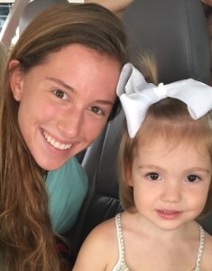 Rachel and her new buddy, Ella Nora